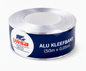 URSA Aluminium tape | 50mm x 50mtr (voor spijkerflens)