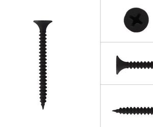Gipsplaatschroeven Gefosfateerd Staal Fijn Draad 3.5 x 35 mm - 1000 stuks
