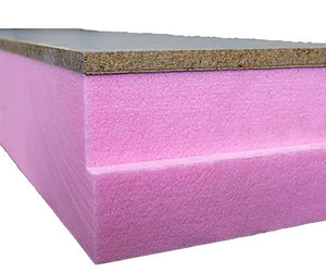 XPS kantplank grijs - 1250x300x50+10mm - Rd 1,55