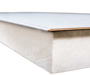 PIR-Afgewerkt - 1290x600x30mm+10mm - Rd 1,36 (0,77m²/pl)