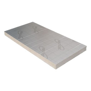 Plaat Recticel Silver PIR - 1200x600x50mm - aluminium cachering - Rd 2.25 (0,72 m2)