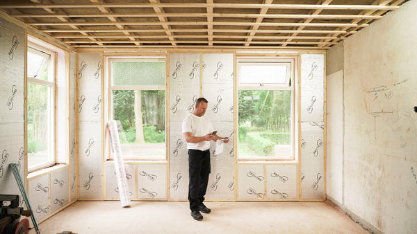 plafond en wandisolatie