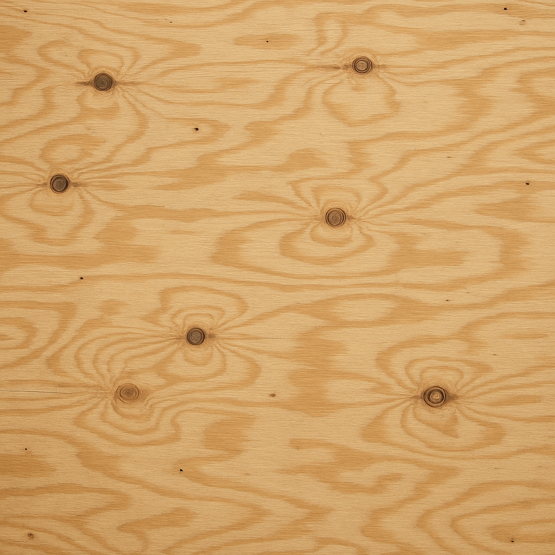 houten underlayment plaat