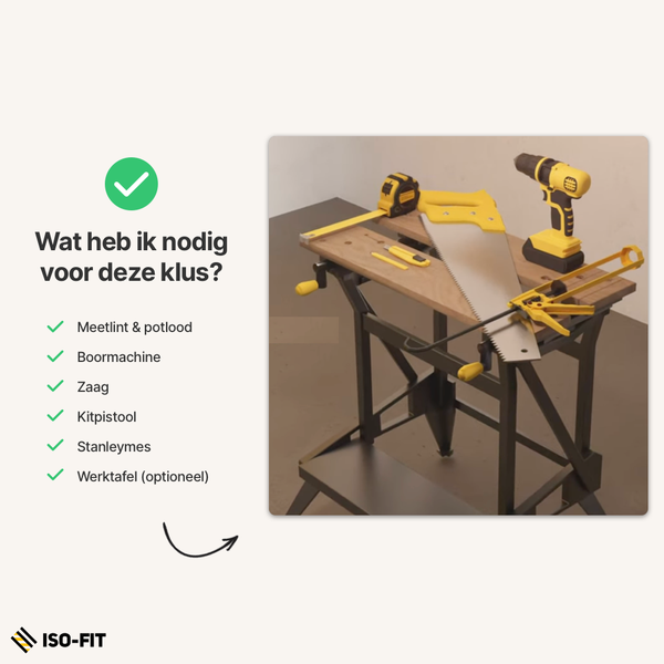 Iso-Fit Ecologisch Compleet Zolderisolatiesysteem | 145mm - 600x1220mm (Rd 3,82 m²,K/W)