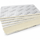 Plaat Efyos PIR - 1200x600x50mm - aluminium cachering - Rd 2.25 - 0.72m2