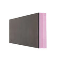 XPS kantplank antraciet - 1250x300x50+8mm - Rd 1,55