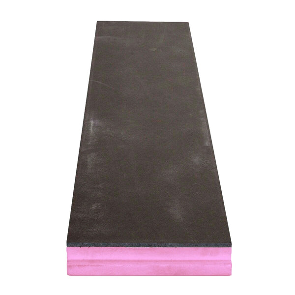 XPS kantplank antraciet - 1250x300x50+8mm - Rd 1,55