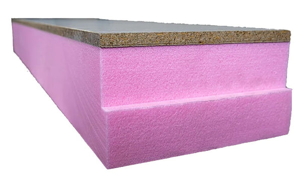 XPS kantplank grijs - 1250x300x100+10mm - Rd 2,85