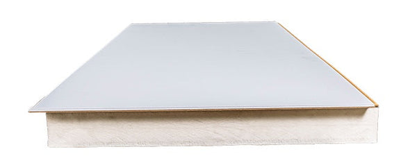 PIR-Afgewerkt - 1290x600x80mm+10mm - Rd 3,64 (0,77m²/pl)