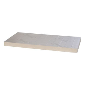Plaat Recticel Silver PIR - 1200x600x30mm - aluminium cachering - Rd 1.35 (0,72m2)