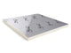 Plaat Recticel Silver PIR Afschot 1200x1200x80-90mm - aluminium cachering - Rd 3.83 (1,44m²)