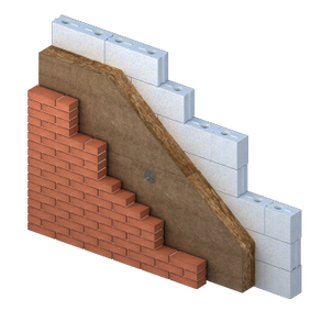 Pallet Knauf Smart Cavity 031 glaswol - 1250x600x140mm - Rd 4,50 (4pl/pak)