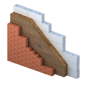 Pallet Knauf Smart Cavity 031 glaswol - 1250x600x140mm - Rd 4,50 (4pl/pak)