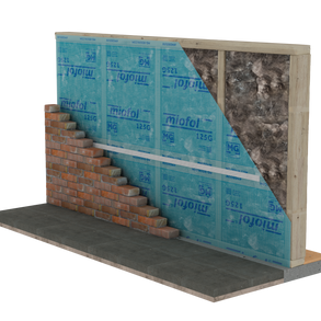 Miofol® 125 G l 1.50mx50m, (buitenzijde; dampdoorlatend Sd 0,28m)
