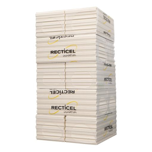 Recticel Eurowall PIR - 1200x600x95mm - aluminium cachering (tand en groef) - Rd 4.30 (5pl/pak)
