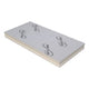 Recticel Eurowall PIR - 1200x600x95mm - aluminium cachering (tand en groef) - Rd 4.30 (5pl/pak)